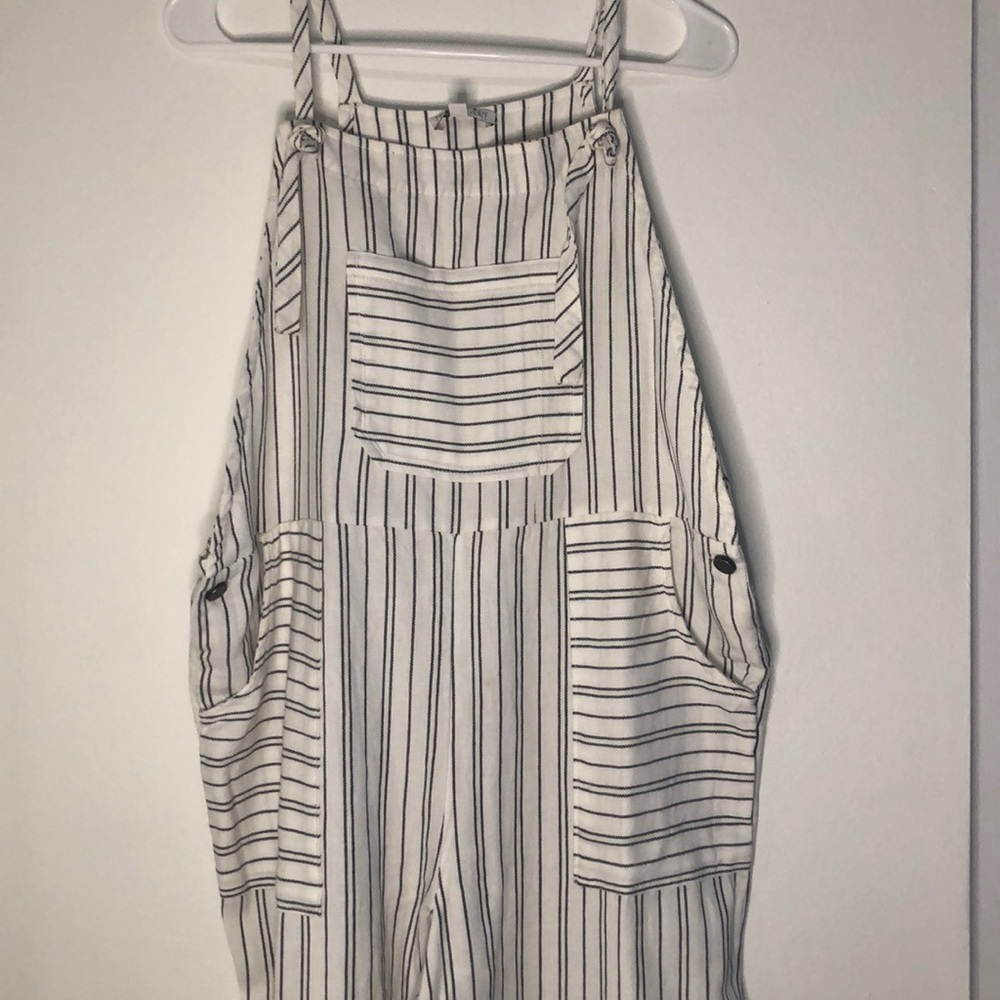 Striped Long Romper